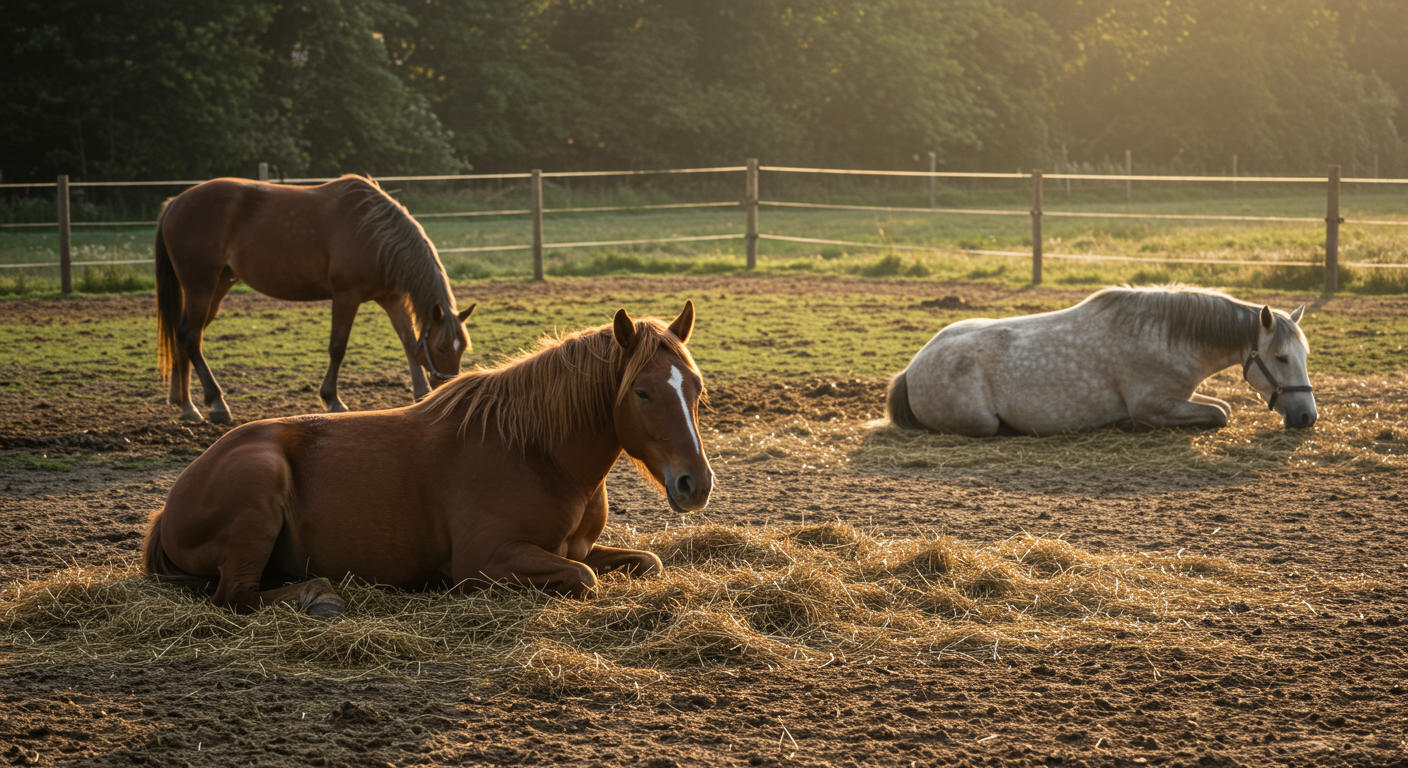 Jak śpią konie – wszystko o snach koni