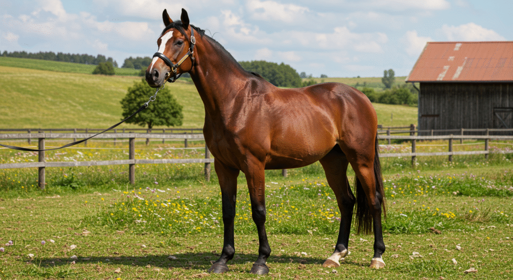 Elegancja, siła i niezwykły talent do skoków – to cechy, które sprawiają, że koń holsztyński jest ikoną światowych parkurów. Ta niemiecka rasa gorącokrwista łączy w sobie imponującą, atletyczną budowę ze zrównoważonym temperamentem, dzięki czemu jest idealnym partnerem nie tylko dla profesjonalistów. Dowiedz się, jaka jest jego historia i w jakich dyscyplinach odnosi największe sukcesy.