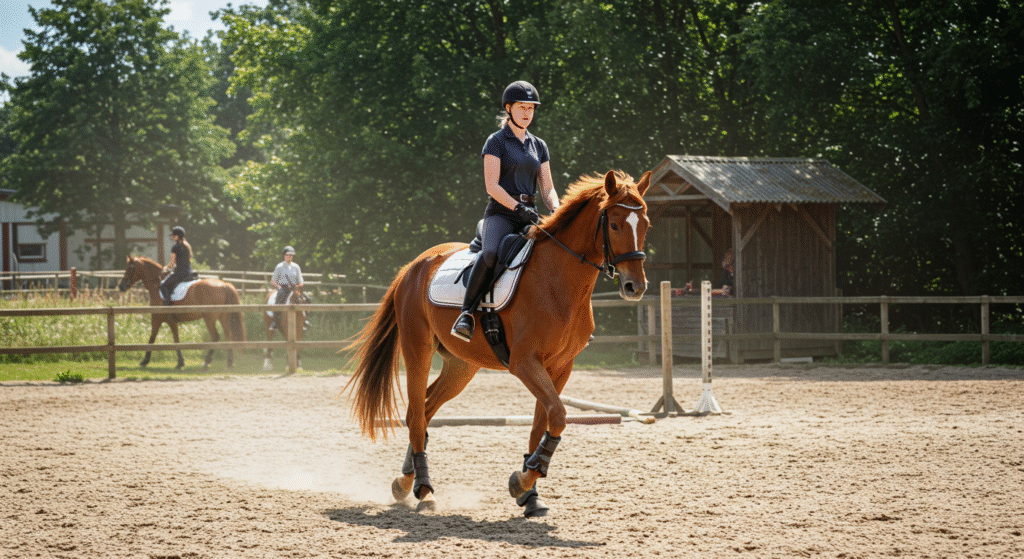 Prawdziwy postęp w jeździectwie to coś więcej niż tylko godziny spędzone w siodle. To świadoma praca nad równowagą, precyzją sygnałów i budowaniem partnerstwa z koniem. Podstawą jest doskonalenie jazdy konnej poprzez konkretne techniki i ćwiczenia, które wzmacniają dosiad i poprawiają komunikację. Dowiedz się, jak pracować nad sobą, by stać się lepszym jeźdźcem.